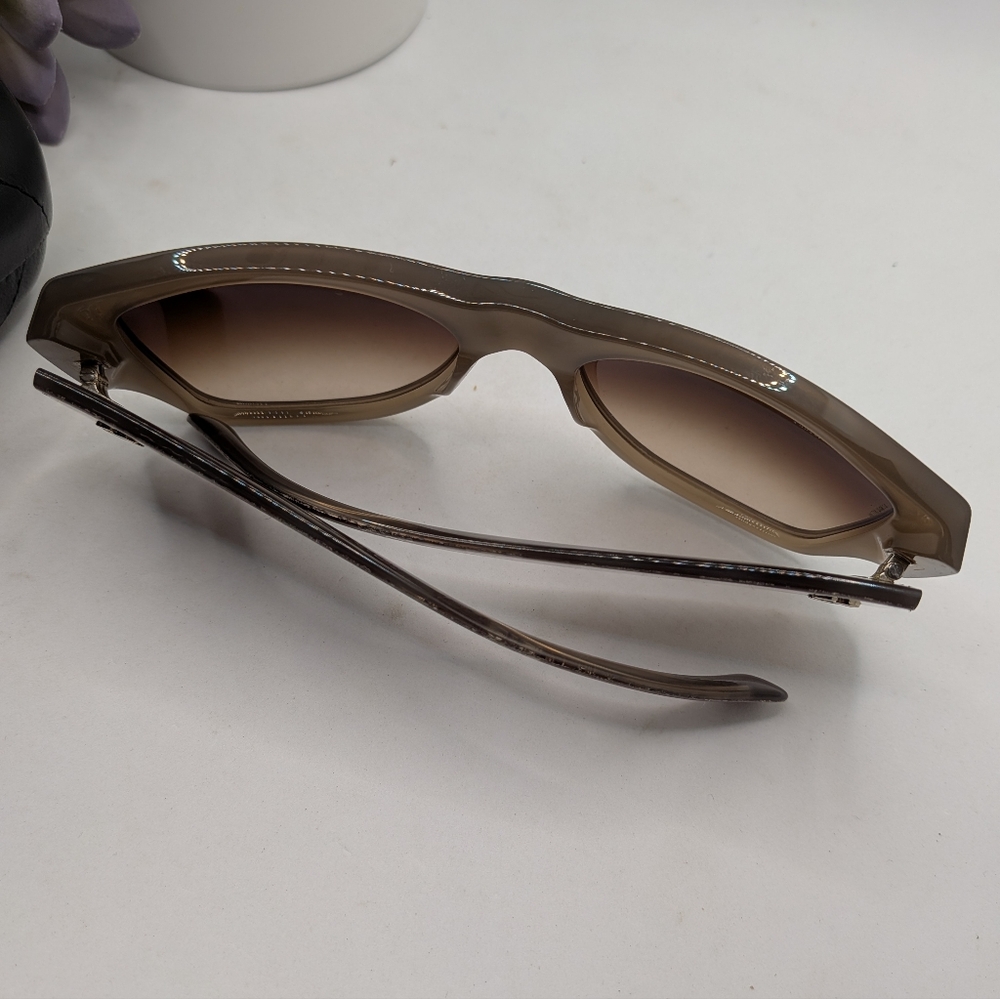 CHANEL Brown Gradient Oversized Square Sunglasses - Picture 7 of 10